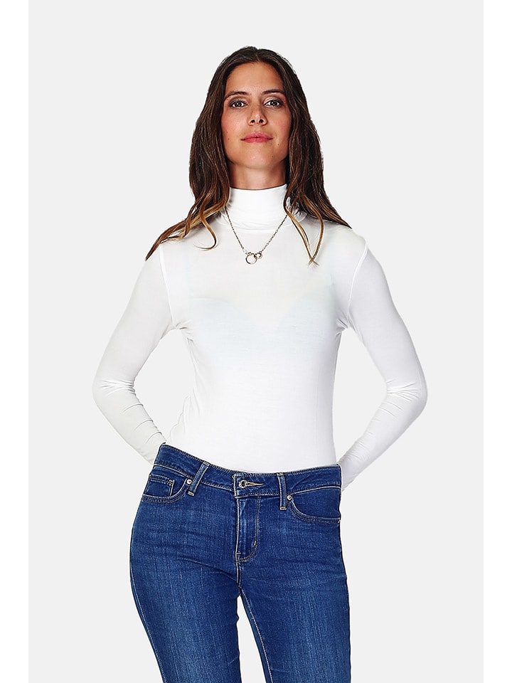 ASSUILI Koszulka w kolorze białym rozmiar: 40