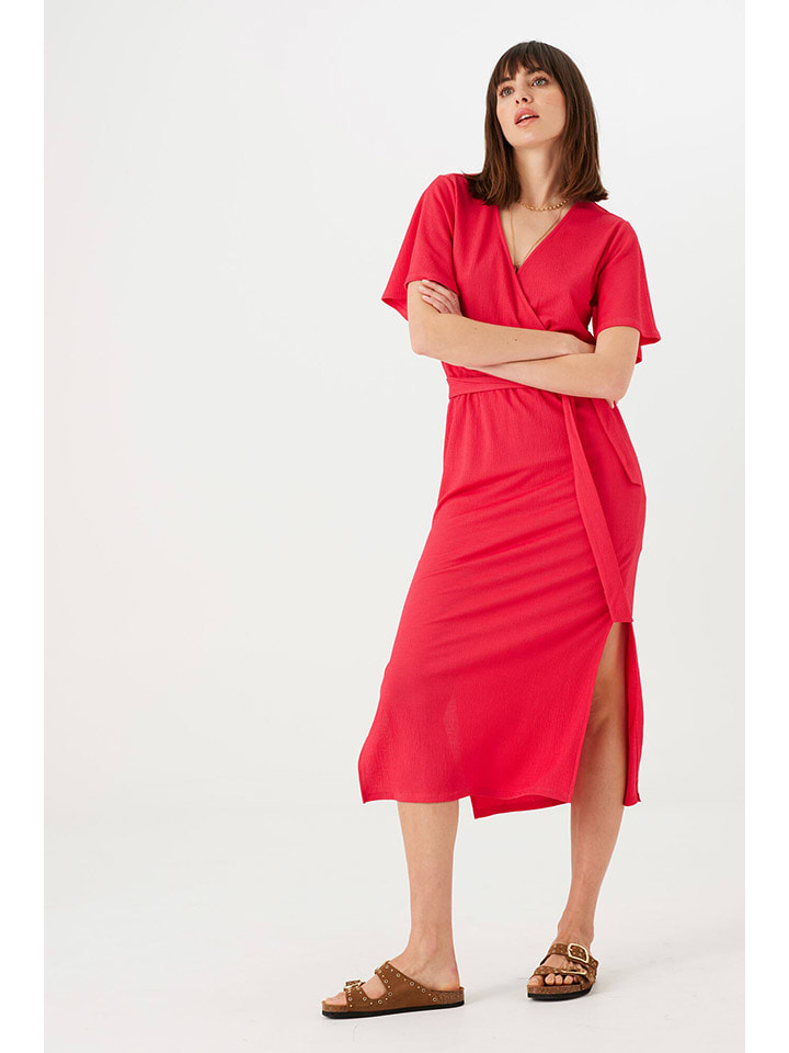 Garcia Sukienka w kolorze różowym rozmiar: S