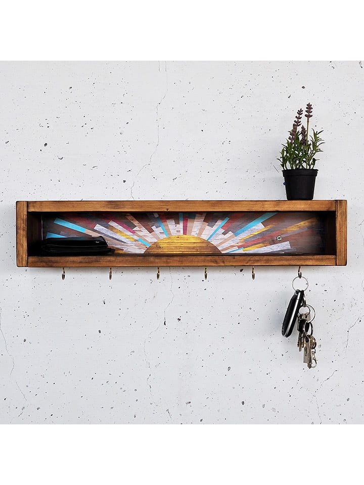 Scandinavia Concept Regał ścienny w kolorze jasnobrązowym - 40 x 10 x 10 cm rozmiar: onesize