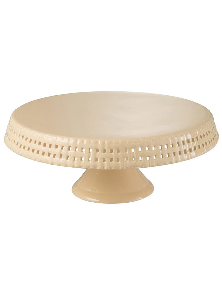 J Line Etażerka w kolorze beżowym - 14 x Ø 34,5 cm rozmiar: onesize