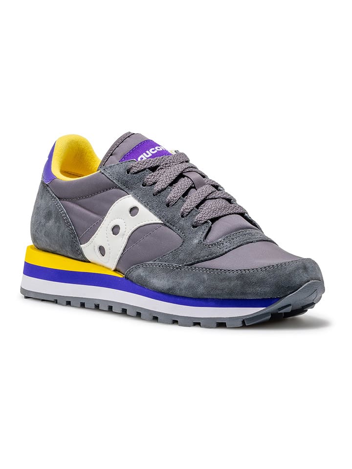 Saucony Sneakersy "Jazz Triple" w kolorze szarym ze wzorem rozmiar: 38,5