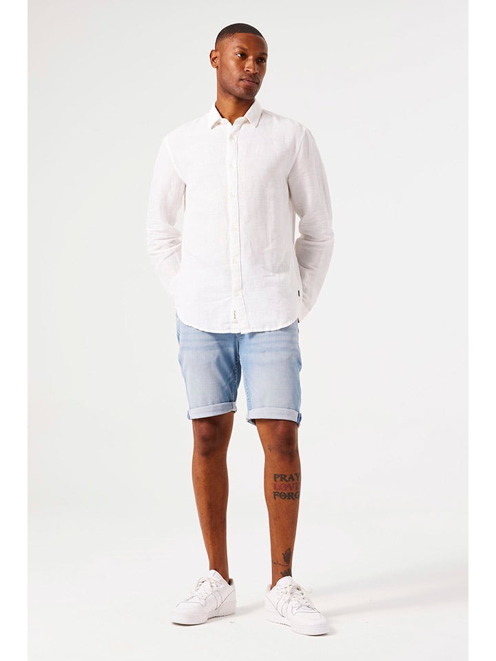 Garcia Bermudy dżinsowe w kolorze błękitnym rozmiar: W28