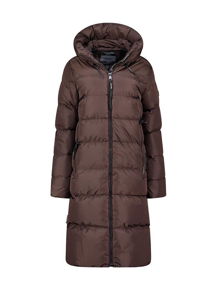 Canadian Peak Płaszcz zimowy "Aprileak" w kolorze brązowym rozmiar: 3XL