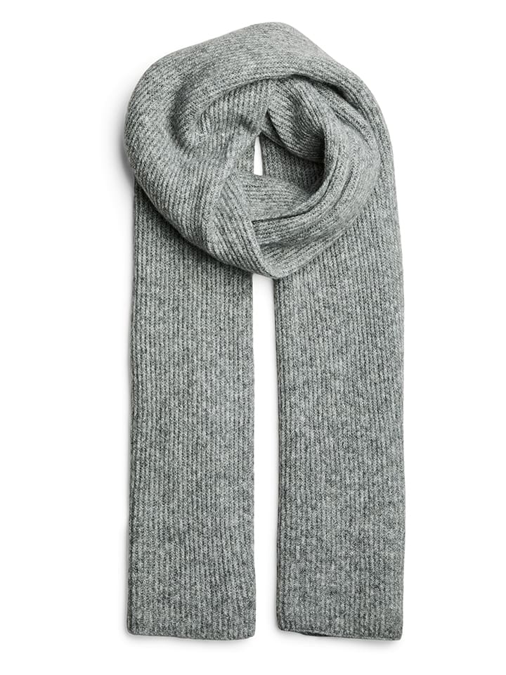 Pieces Szal w kolorze szarym rozmiar: onesize