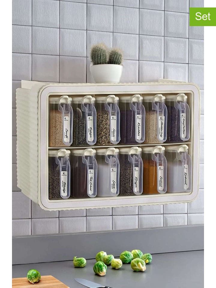 Violeta Home 25-częściowy zestaw w kolorze beżowym rozmiar: onesize