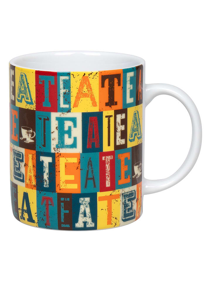 Könitz Kubek "Tea Squares" ze wzorem - 310 ml rozmiar: onesize