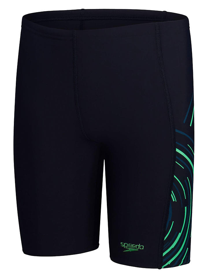 Speedo Kąpielówki w kolorze granatowo-zielonym rozmiar: 140