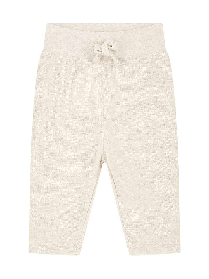 Steiff Spodnie dresowe w kolorze kremowym rozmiar: 92