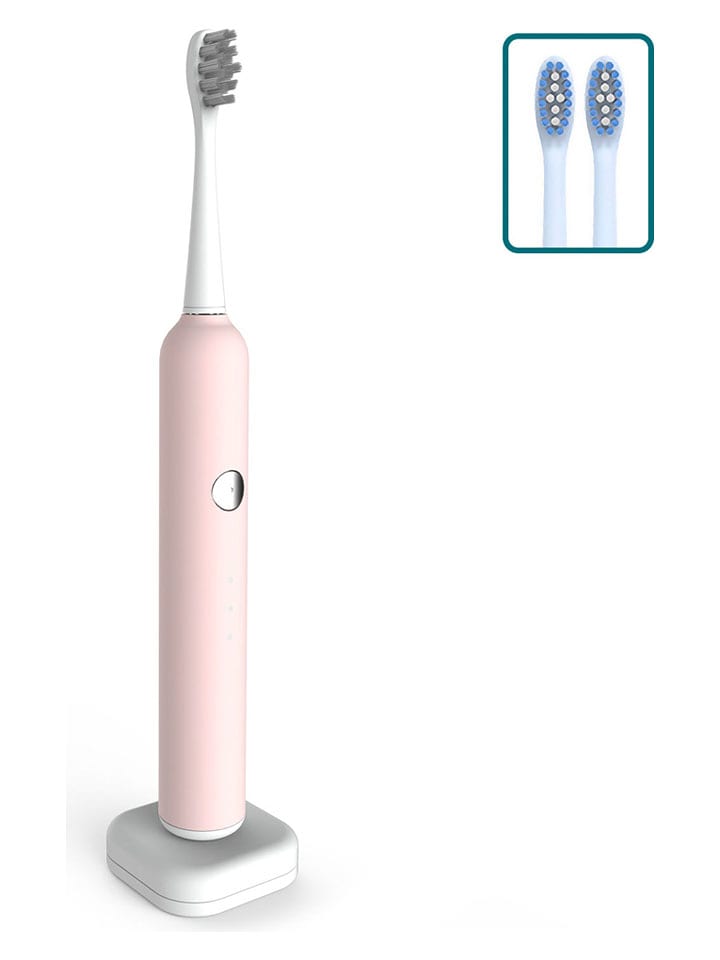 DAM Elektryczna szczoteczka w kolorze jasnoróżowym do zębów rozmiar: onesize