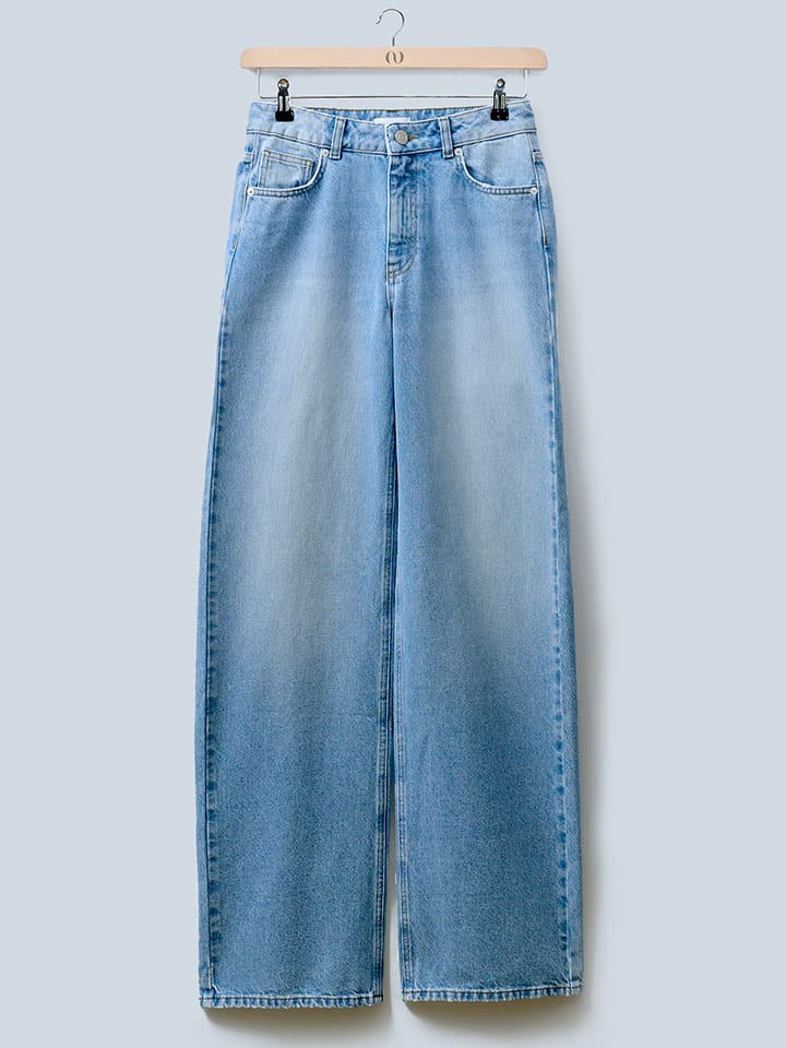 LeGer Dżinsy "Rhonda" w kolorze niebieskim rozmiar: 42