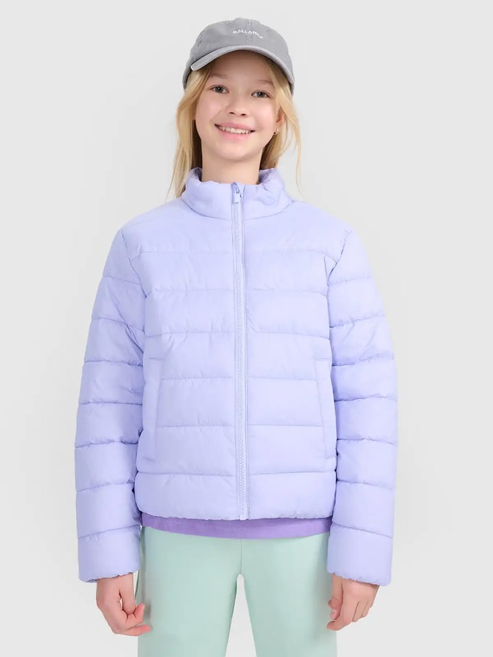 4F Kurtka pikowana w kolorze fioletowym rozmiar: 140