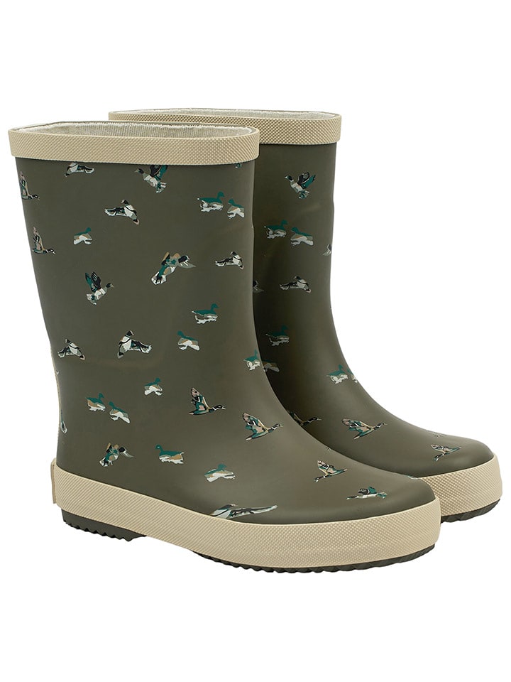 POM POM Kalosze w kolorze khaki rozmiar: 27