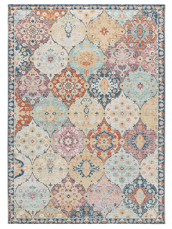 Moma Dywan zewnętrzny "Luna" w kolorze kremowym ze wzorem rozmiar: 160x230 cm