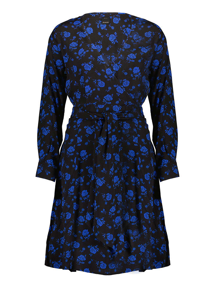 Pinko Sukienka w kolorze czarno-niebieskim rozmiar: 32
