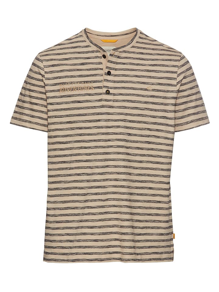 Camel Active Koszulka w kolorze beżowym rozmiar: XL