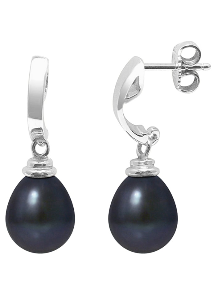 Pearl Addict Srebrne kolczyki-wkrętki z perłami rozmiar: onesize