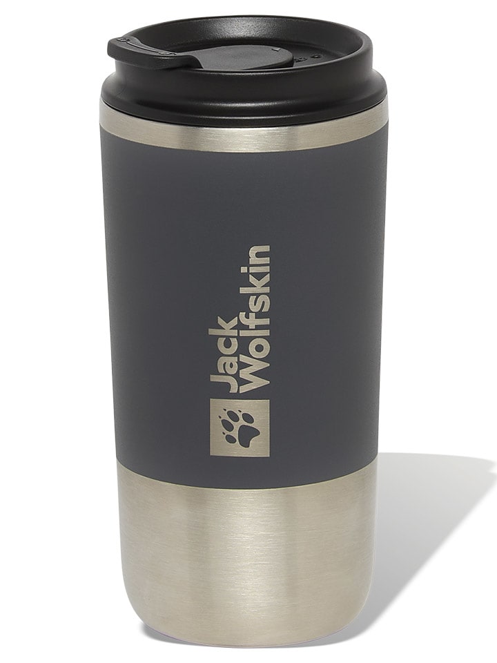 Jack Wolfskin Kubek termiczny "Saima" w kolorze antracytowym - 480 ml rozmiar: onesize