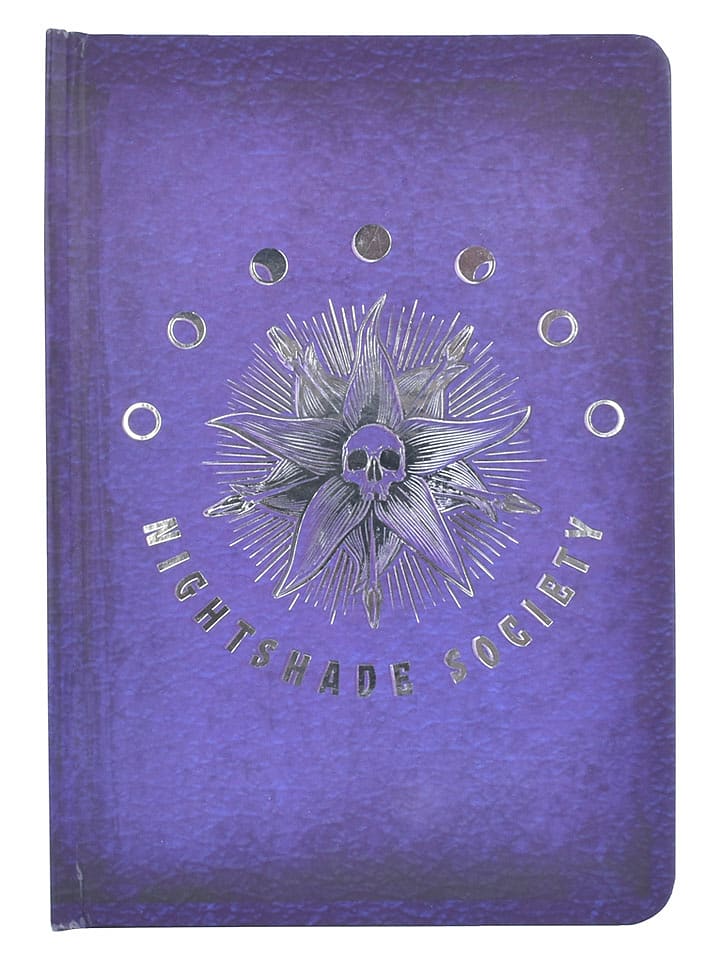 Wednesday Notatnik "Wednesday - Nightshade" w kolorze fioletowym - A5 rozmiar: onesize