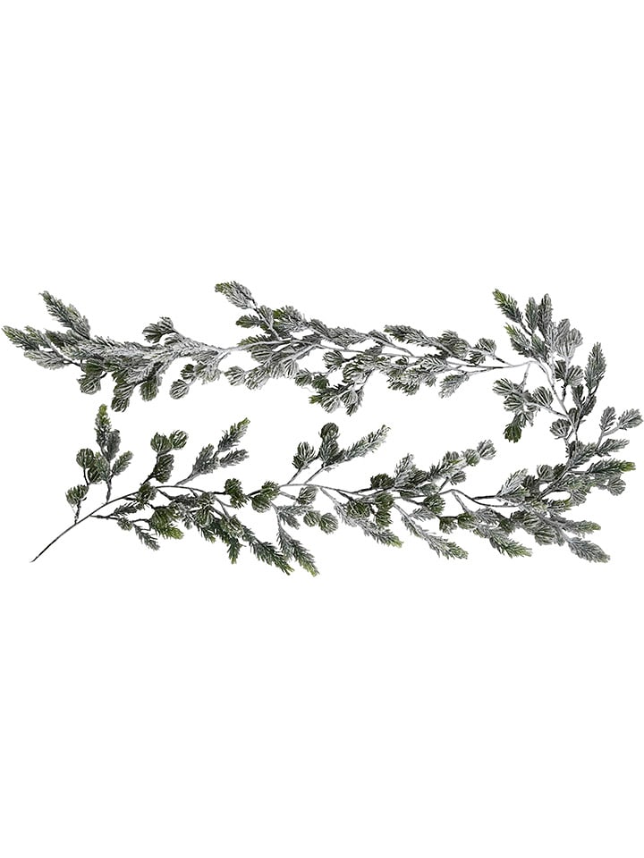 POSIWIO Girlanda w kolorze zielonym - dł. 173 cm rozmiar: onesize