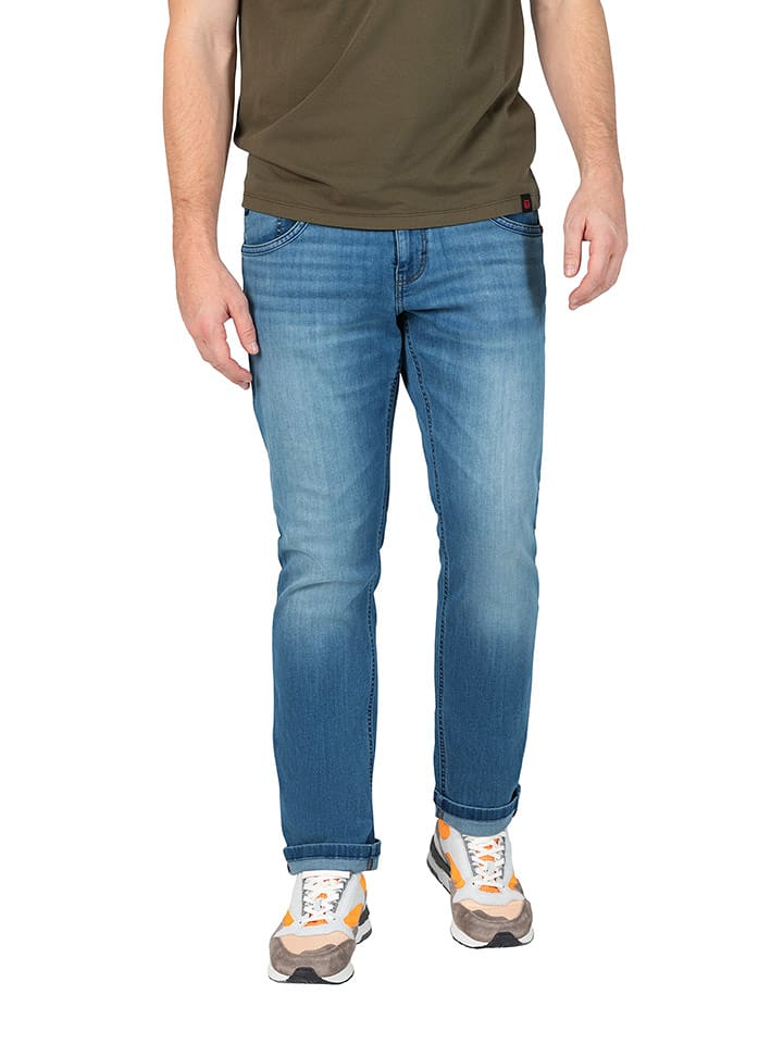 Timezone Dżinsy "Jack" - Regular fit - w kolorze niebieskim rozmiar: W31/L34