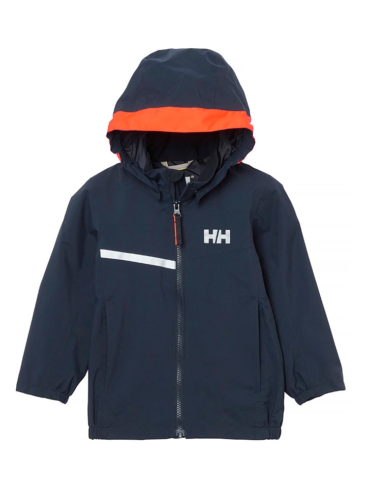 Helly Hansen Kurtka przeciwdeszczowa "Shelter" w kolorze granatowym rozmiar: 104