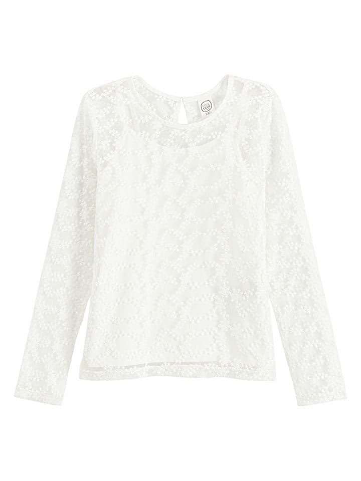 COOL CLUB Bluzka w kolorze białym rozmiar: 152