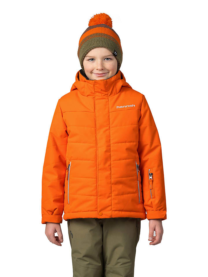 Hannah Kurtka narciarska "Kinam" w kolorze pomarańczowym rozmiar: 110/116