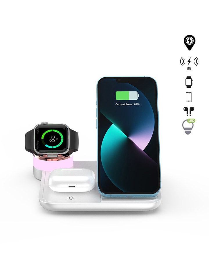 SmartCase Stacja ładująca w kolorze białym rozmiar: onesize