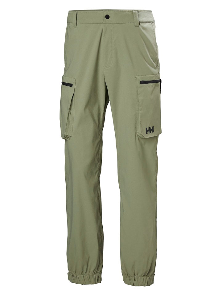 Helly Hansen Spodnie funkcyjne "Move" - Regular fit - w kolorze zielonym rozmiar: XL