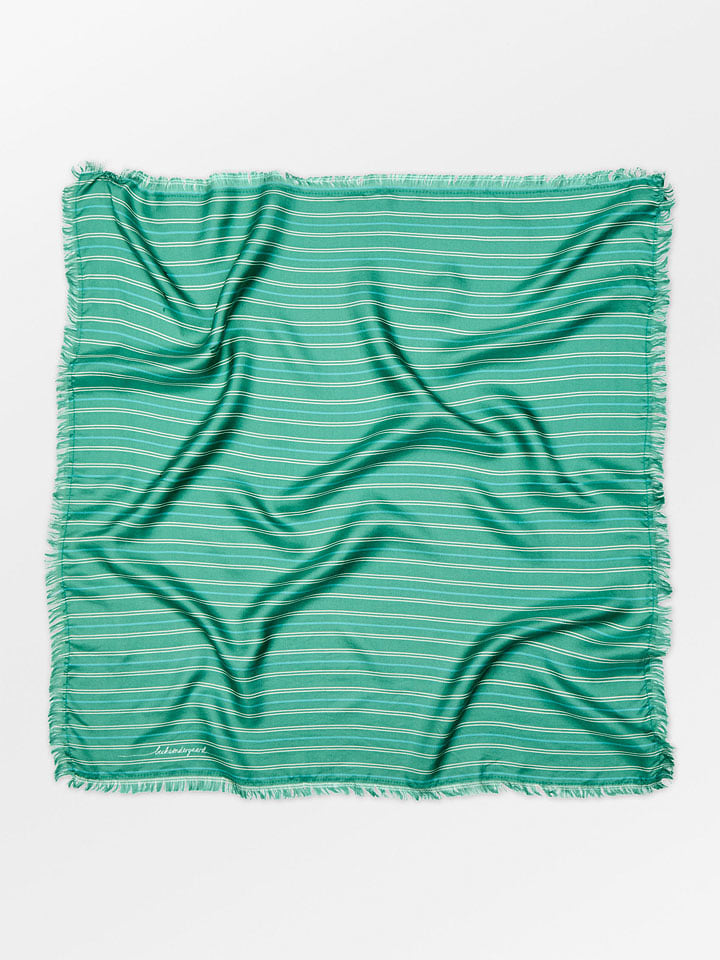 Becksöndergaard Jedwabna chusta w kolorze turkusowym - 65 x 65 cm rozmiar: onesize