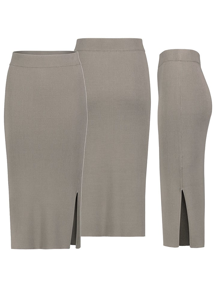 Eight2Nine Spódnica w kolorze szarym rozmiar: S