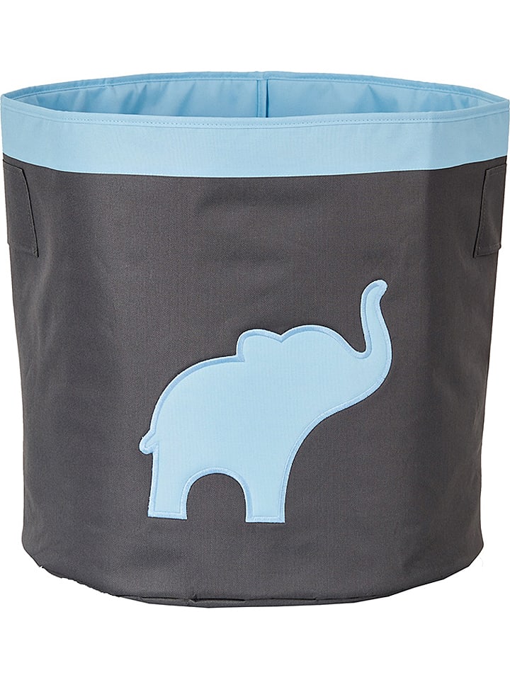 STORE IT Kosz w kolorze szaro-błękitnym - wys. 44 x Ø 44 cm rozmiar: onesize