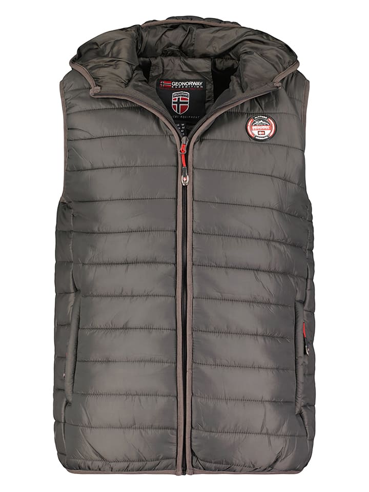 Geographical Norway Kamizelka pikowana "Vamigo" w kolorze szarym rozmiar: 152