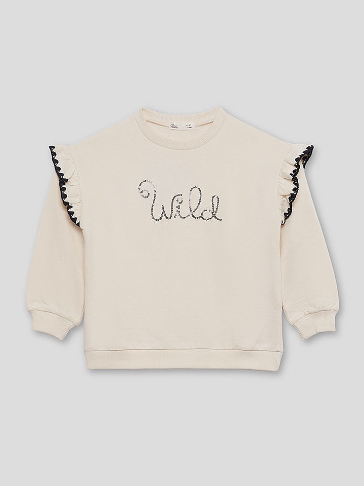 Street MONKEY Bluza w kolorze beżowym rozmiar: 116