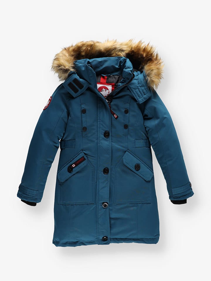CANADA weather gear Parka w kolorze granatowym rozmiar: 122/128