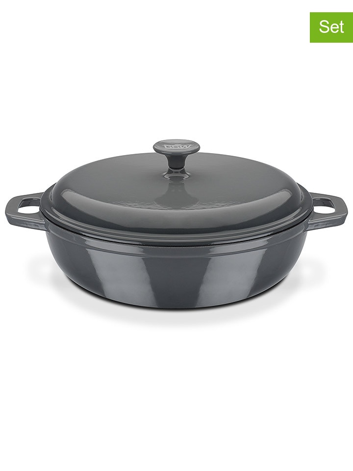 GSW 2-częściowy zestaw "Grey Shadow" w kolorze szarym - Ø 30 cm rozmiar: onesize