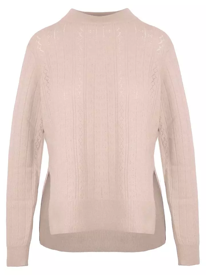 Malo Optimum Sweter w kolorze jasnoróżowym rozmiar: M