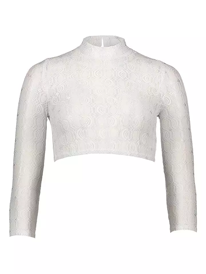 Heimatglück Bluzka "Hermine" w kolorze białym rozmiar: 38