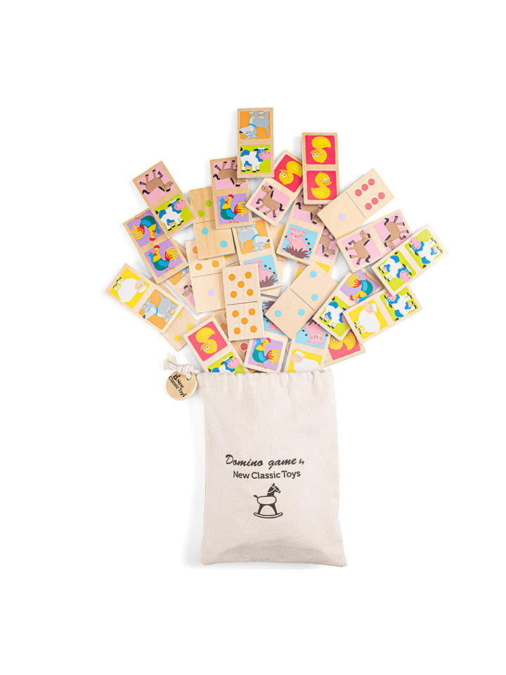 New Classic Toys Domino "Animals" - 3+ rozmiar: onesize