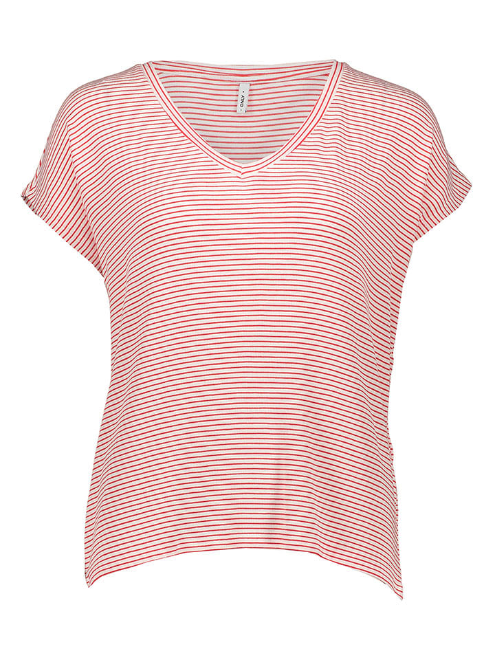 ONLY Koszulka w kolorze jasnoróżowym rozmiar: XS