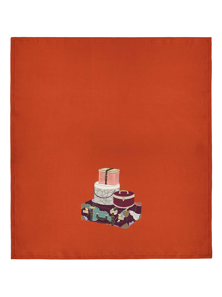 maryplaid Pled w kolorze pomarańczowym rozmiar: 160x180 cm