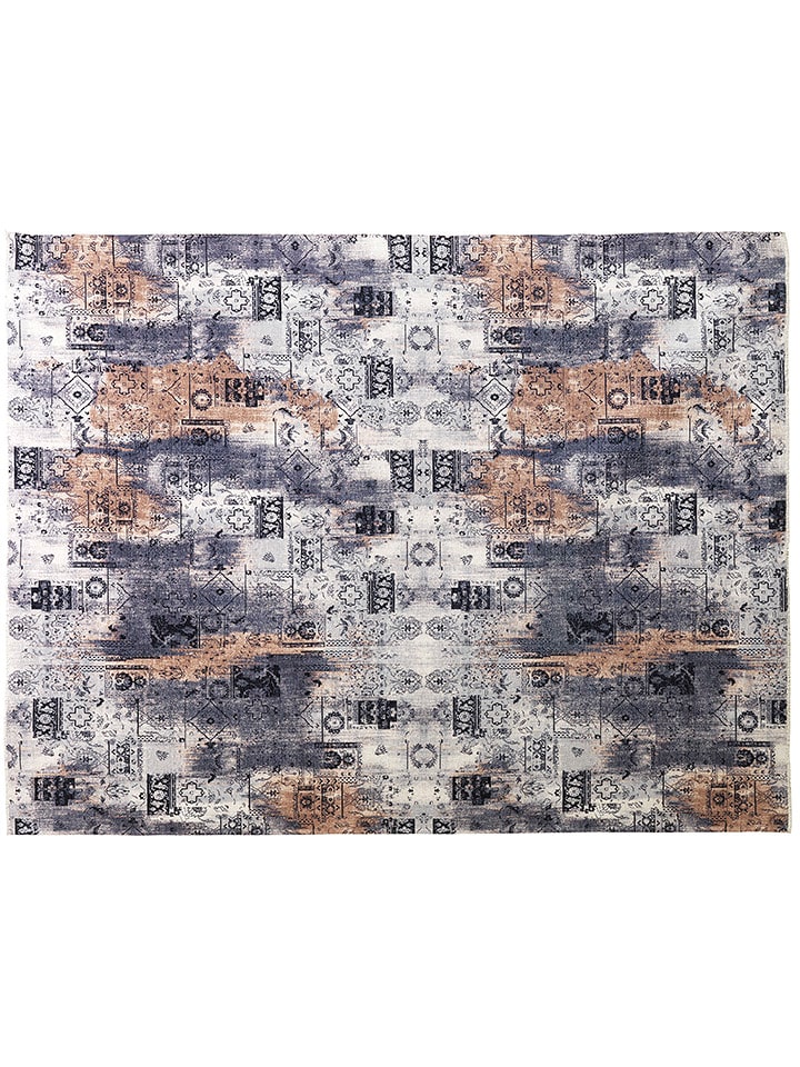 deco Rugs & Carpet Dywan "Antalya" w kolorze jasnobrązowo-niebieskim rozmiar: 150x200 cm