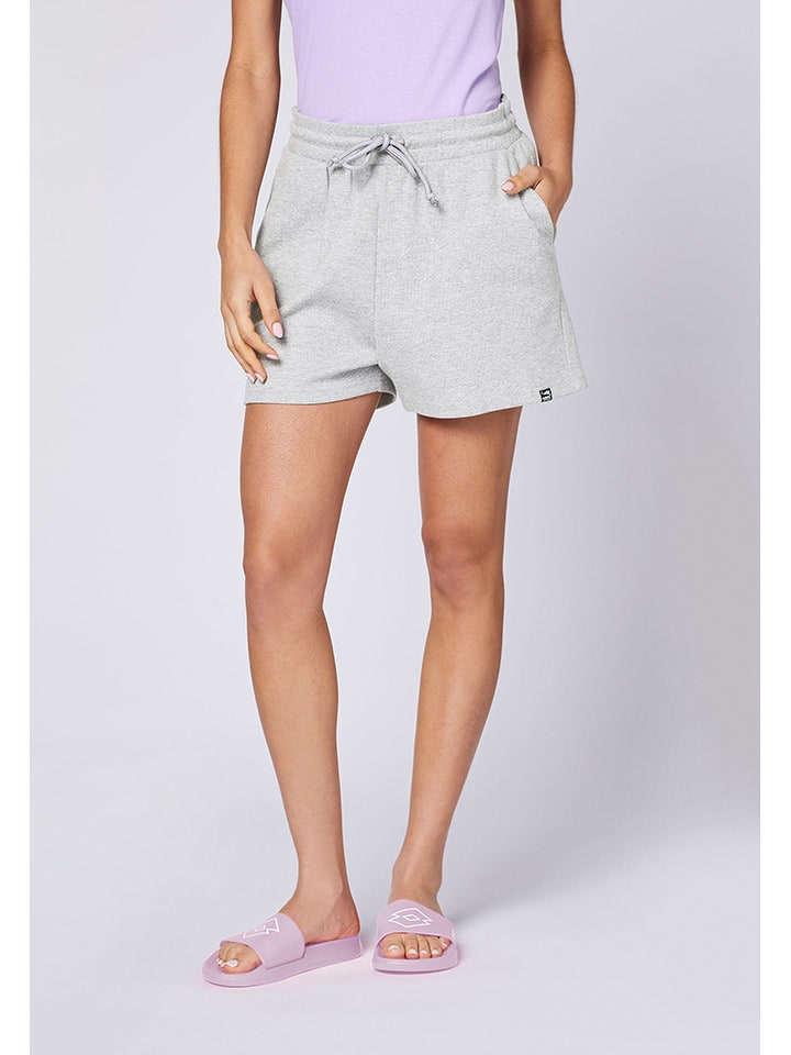 Chiemsee Szorty dresowe w kolorze szarym rozmiar: XL