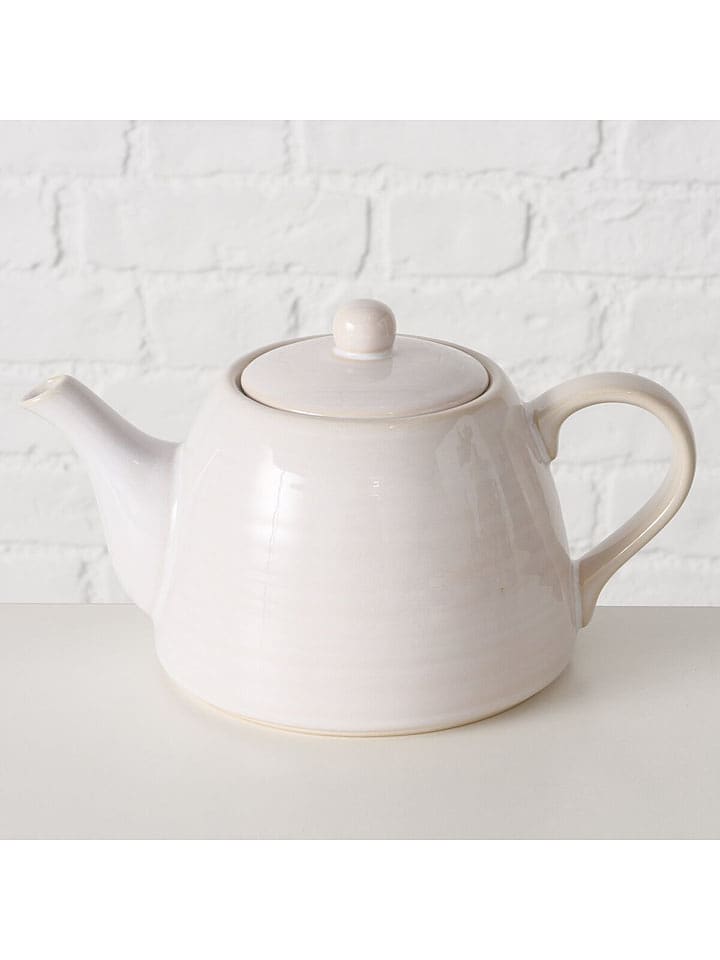 Boltze Imbryk "Jonah" w kolorze beżowym - wys. 12,5 x Ø 22 cm rozmiar: onesize