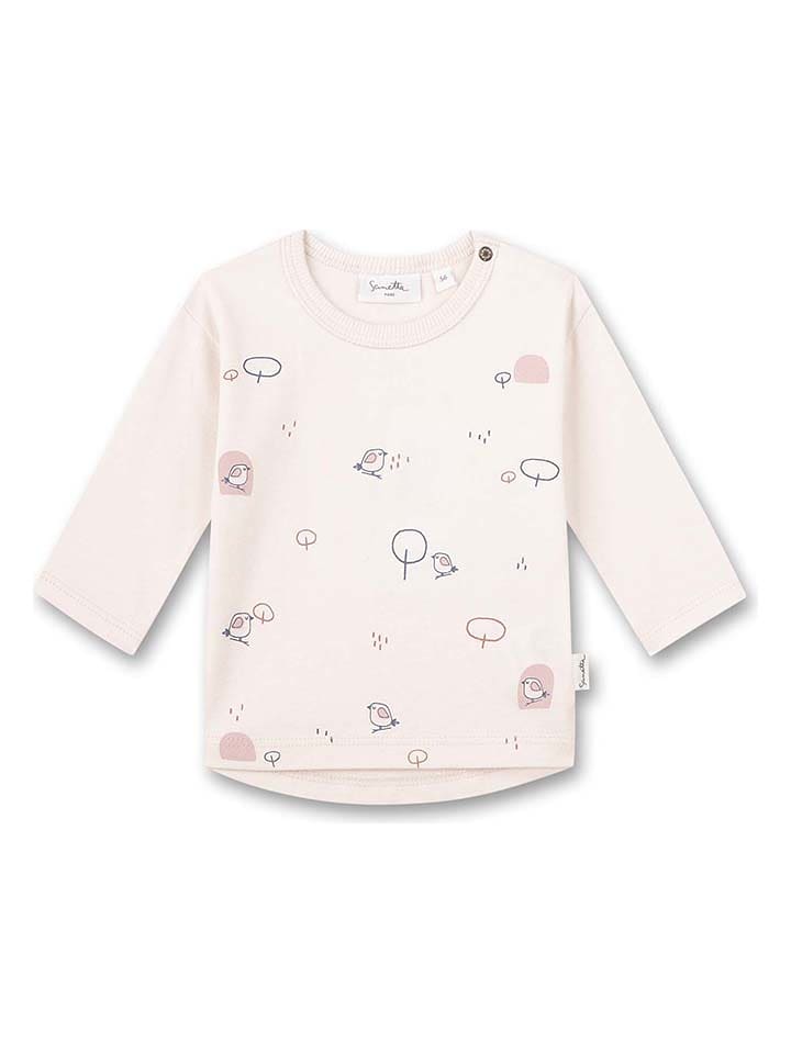 Sanetta Kidswear Koszulka w kolorze kremowym rozmiar: 80