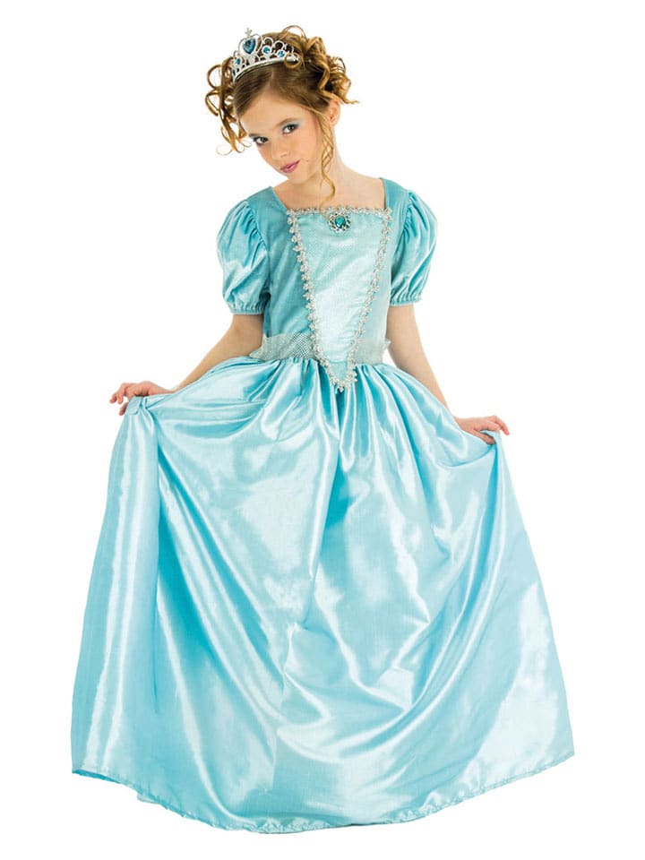 CHAKS 2-częściowy kostium "Cinderella" w kolorze błękitnym rozmiar: 128