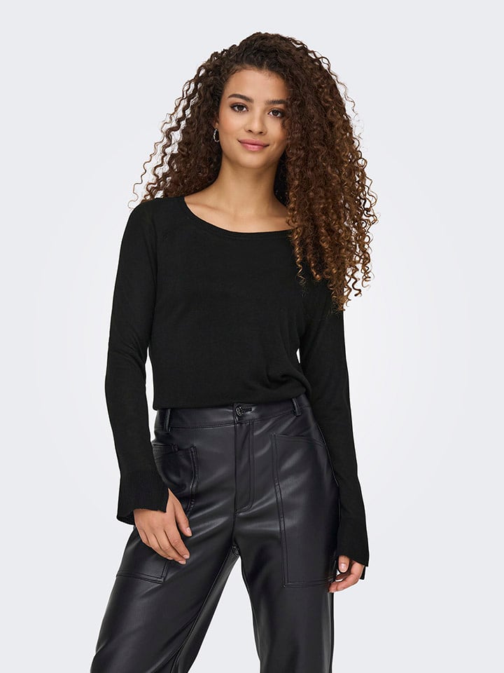 ONLY Sweter w kolorze czarnym rozmiar: M