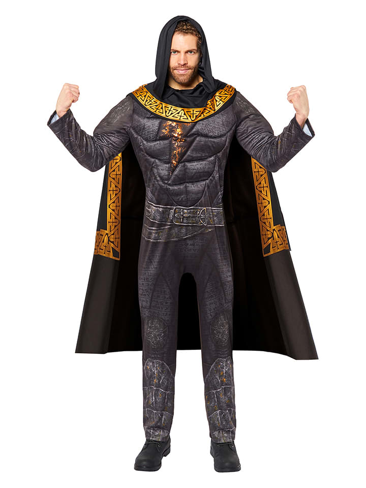 Carnival Party Kombinezon kostiumowy "Black Adam" w kolorze czarnym rozmiar: L