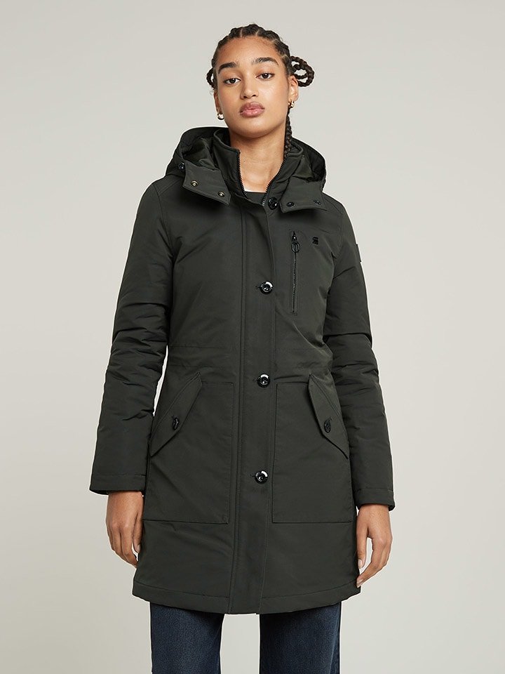 G-Star Parka w kolorze zielonym rozmiar: S