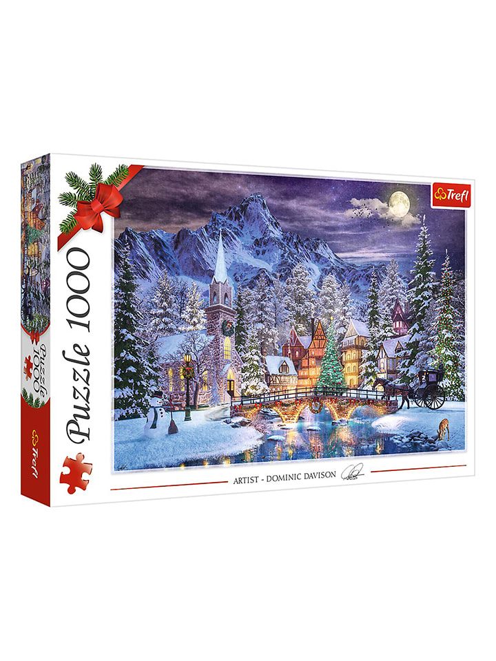 Trefl 1.000-częściowe puzzle "Christmas spirit" - 12+ rozmiar: onesize
